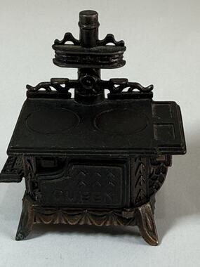 Vintage Die- Cast Metal Wood Burning Stove Pencil sharpeners Collection